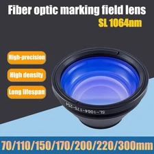 SL-1064nm 70-300mm F-theta Field Lens Fiber Optic Laser Marking Field Lens