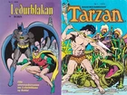 A vintage Batman & Tarzan - 1st apperances in Icelandic 1979 & '89