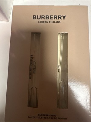 Neu Bur Berry Hero Collection Geschenkset 2 Stück EDP/EDT Spray für Herren