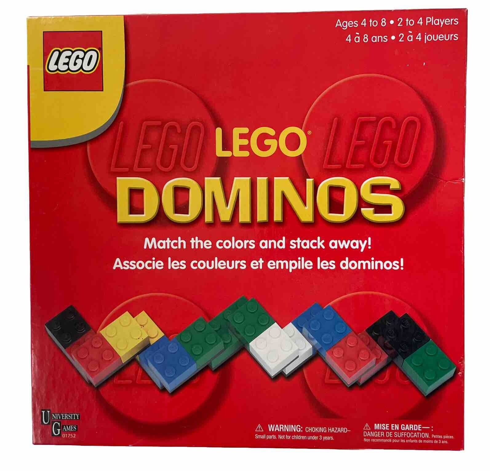 LEGO Domino’s University Games Family Fun Game Building Blocks | Complete CIB