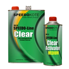 Clear Coat 2K Acrylic Urethane, SMR-1150/1102-Q 4:1 Gallon Clearcoat Medium Kit