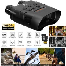 Digital Night Vision Goggles Binoculars 5X Zoom Digital Infrared Hunting Camera