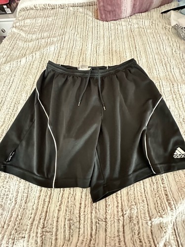 Adidas Climalite Unisex Youth Medium Black Active Performance Shorts Fast Ship