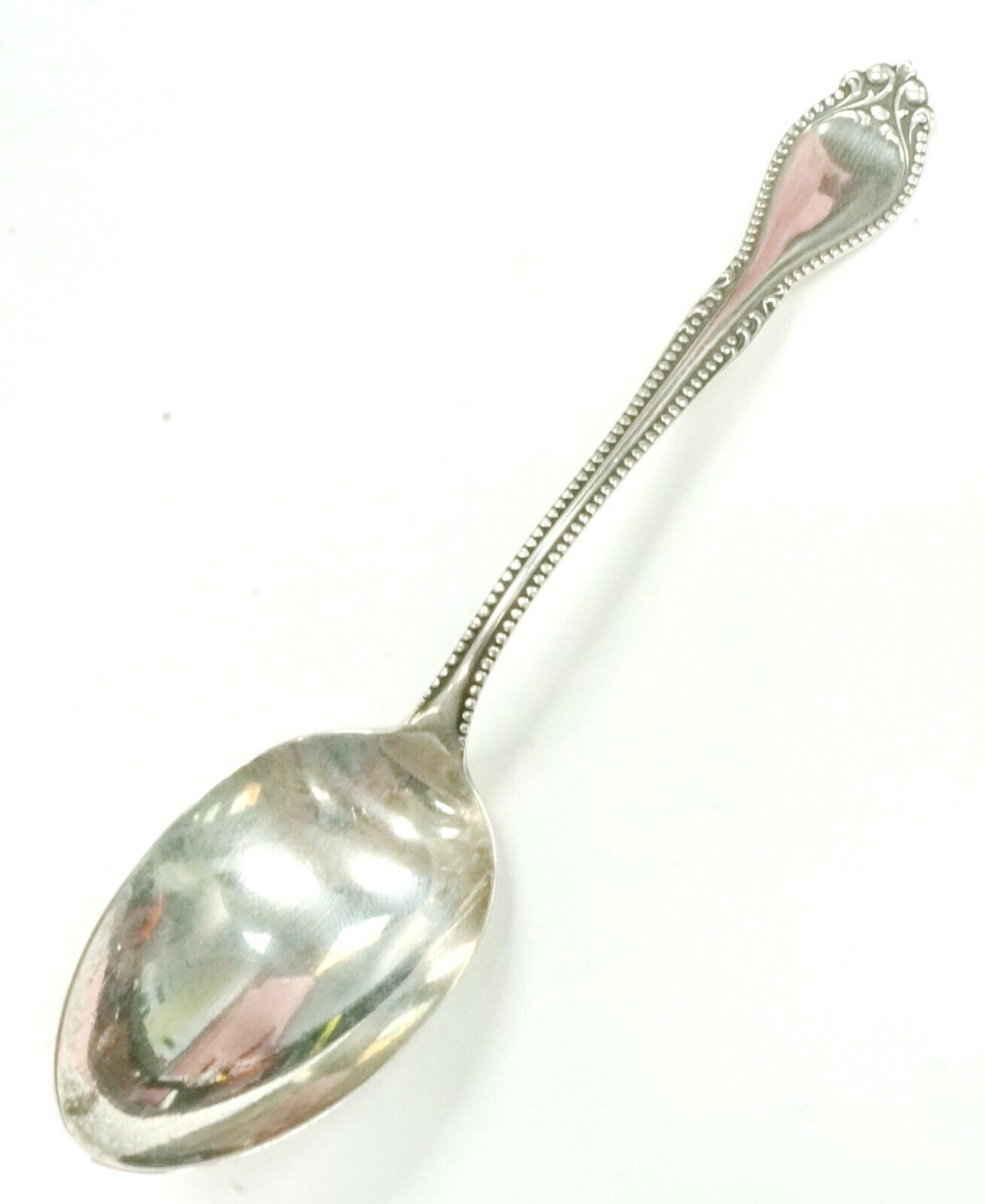 Lunt Provence Teaspoon Sterling  Silver .925 Monogramed C.L.R.