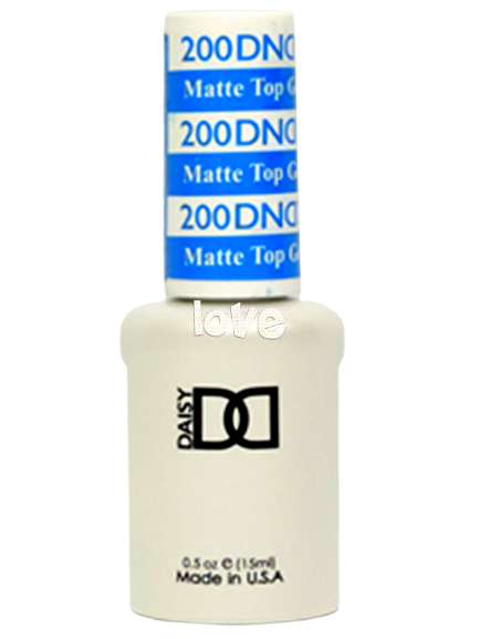DND Daisy Gel Nail Polish Soak Off 0.5fl.oz LED/UV Gel DND200- Matte ...
