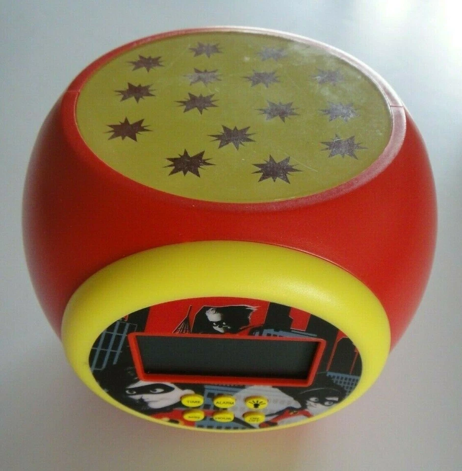 Incredibles 2 投影变色闹钟灯项目星星 — 第 2/4 张图片