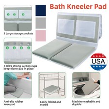 Baby Bathroom Kneeler Pad Elbow Rest Kneeling Bathtub Mat Safe Toys Organizer