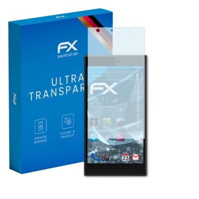 atFoliX 3x Displayschutzfolie für Jolla Jolla Smartphone Schutzfolie klar Folie