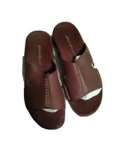Eddie Bauer Sandals Brown Sz 6 Leather Upper