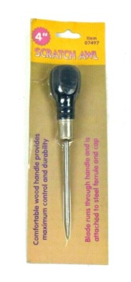 Scratch Awl #07497 4-Inch Woodworking Tool 