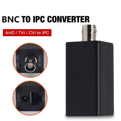 1 Channel Video Server 1080P HD (CVI/TVI/AHD) to IP Camera Converter CCTV