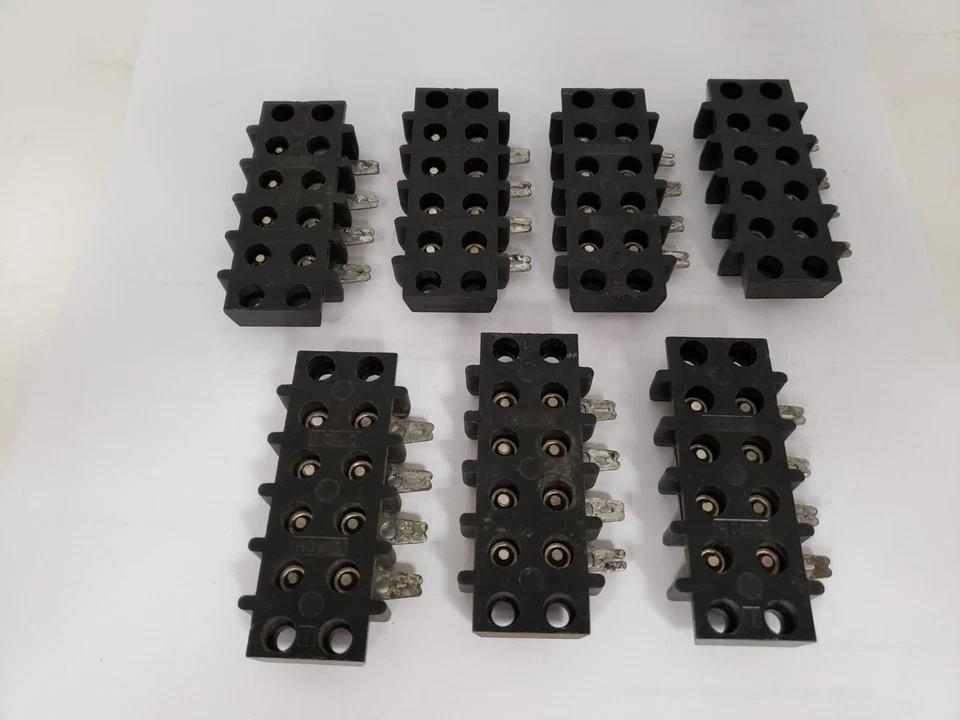 CINCH JONES 4-4141-3/W TERMINAL BLOCK 20A 250VAC 4 POSITION (LOT OF 7) - Image 2 of 4