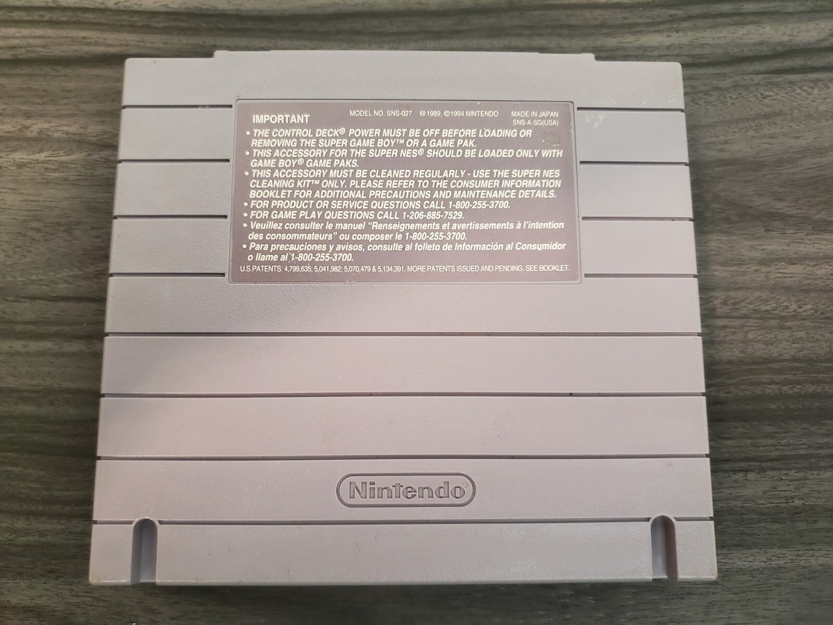 Super GameBoy (Super Nintendo, 1994) Cartridge Only