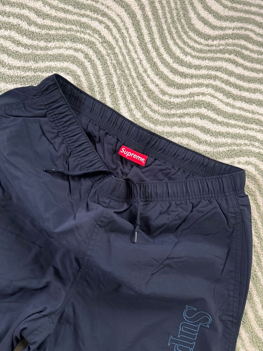 Supreme New York Side Logo Lined Track Pant Men's Medium Supreme New York Side Logo Lined Track Pant Men's Medium