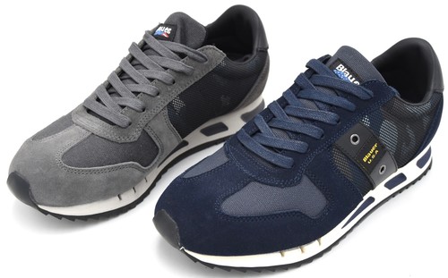 BLAUER UOMO SCARPA SNEAKER SPORTIVA CASUAL TEMPO LIBERO CAMOSCIO  8FMEMPHIS04 | eBay