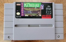 Vintage Authentic 1990 Super Nintendo PGA TOUR GOLF SNES Video Game