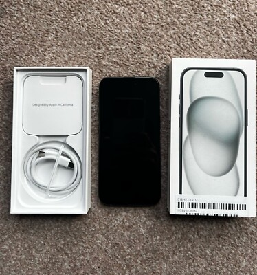 iPhone15 128GB (Apple care 交換機）ブルー iPhone 15 128GB - Blue