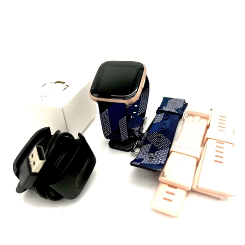 NEW IN BOX Fitbit Versa2 Special Edition Fitness Tracking Smartwatch Woven band - Picture 5 of 6