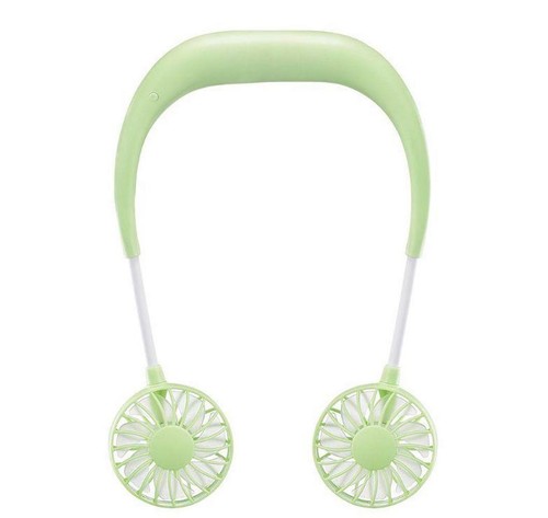 RECHARGEABLE USB SPORT COOLING NECK FAN fitness running jogging yoga gym workout - Picture 18 of 19
