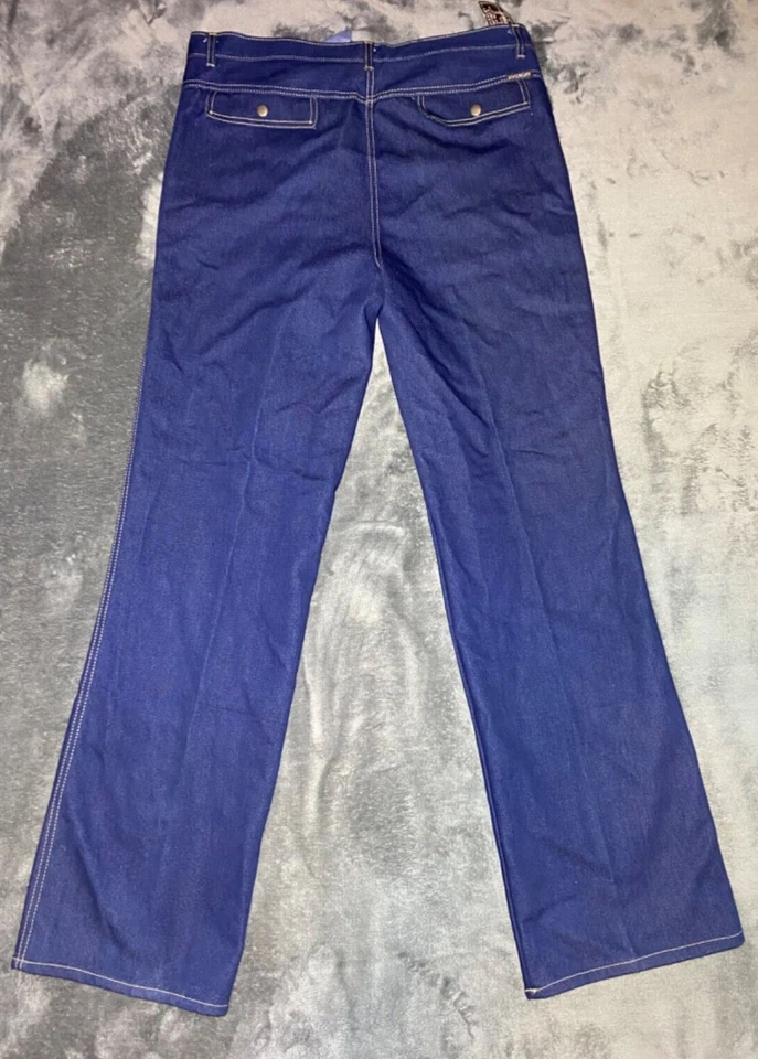 Pantalones de mezclilla vintage Givenchy Monsieur para hombre etiqueta original años 80 nunca usados geniales Foto 2 de 4