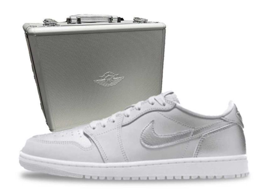 Nike Air Jordan 1 Retro Low OG Metallic Silver HM0365-002 Nike Air Jordan 1 Retro Low OG Metallic Silver HM0365-002