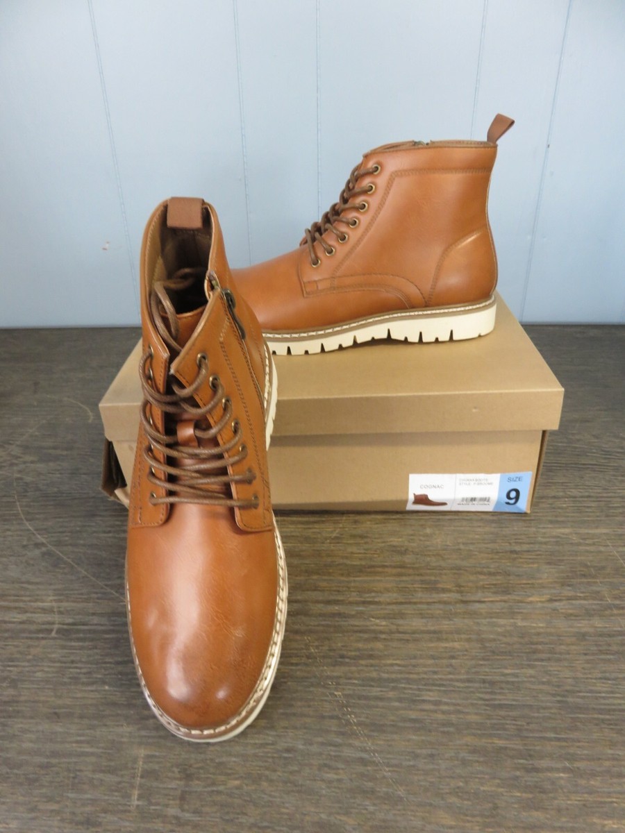 Steve Madden P-Broome Brown Lace Up Boots Mens Size 12M NWOT Steve Madden Men main image 2