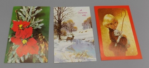 Vintage 70er Weihnachtskarten Fantastic Forty English Card Ltd komplett in Box MCM - Bild 6 von 18