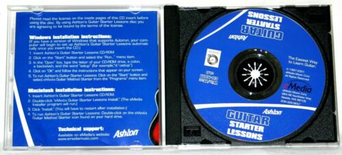 Ashton - Guitar Starter Lessons - Win/Mac Top 50 CD Rom Of The Year. eMedia C472 - Picture 3 of 3