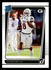 Kylin Hill 2021 Donruss RATED ROOKIE #295 Green Bay Packers FOOTBALL RC