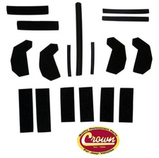 68026937AB Hard Top Seal Kit, Jeep Wrangler JK - X-Offroad