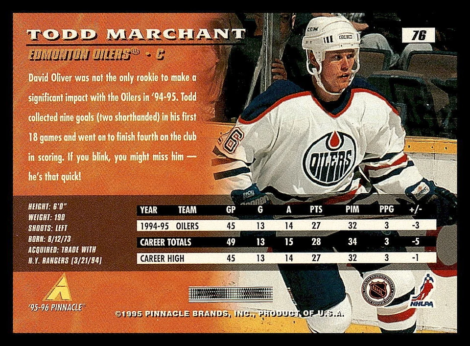 1995 Pinnacle Hockey - Image 2 of 2