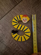 Sevi Holz-Buchstaben - Clown - Kinderzimmer -S - Buchstabe -