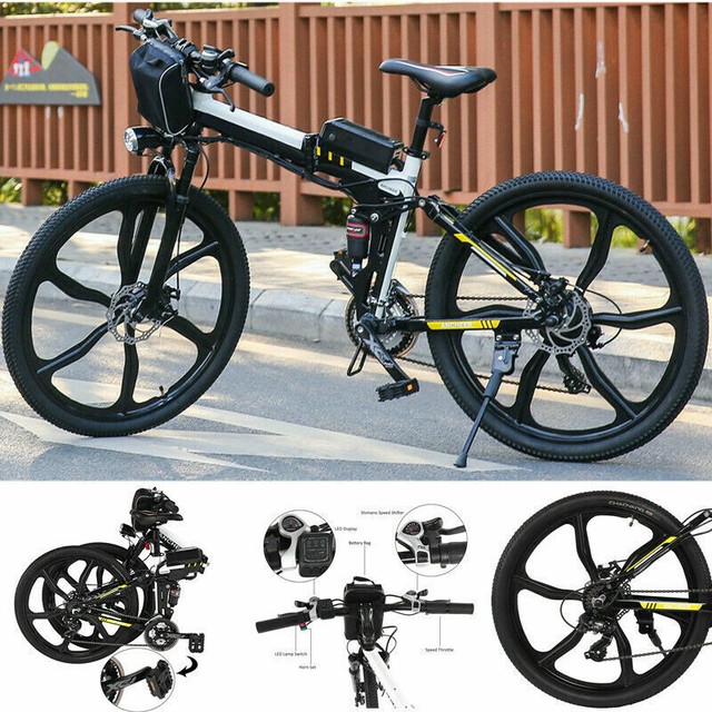 ancheer folding electric bike ebay