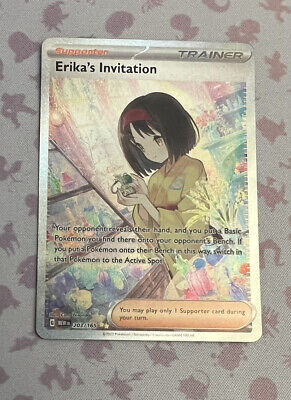 Erica Special Illistartion rare pulled #pokemom #pokemon151 #151 #poke