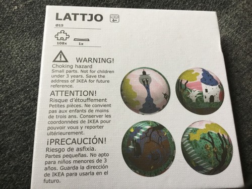 LATTJO - 3D puzzle - Halloween- New & Sealed- U.K.