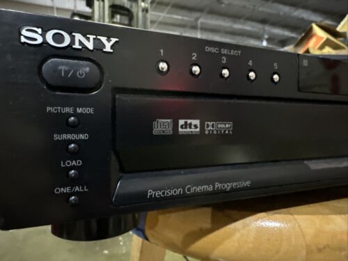 Sony DVP-NC665P 5 discos DVD/CD carrusel cambiador reproductor con control remoto - FUNCIONA MUY BIEN - Imagen 1 de 7