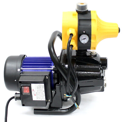 1.6HP JET WATER PUPM Pressure Booster Water Jet Stainless Pump Self-Priming