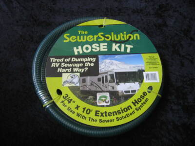 Sewer Solution waste dumping system extension hose