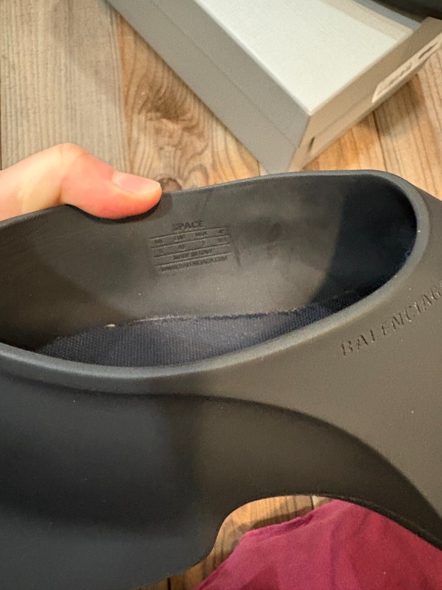 Balenciaga Space Shoe Matte Black Size 40 | eBay