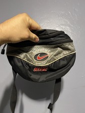 supreme nike shoulder bolsa green