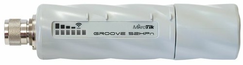 Mikrotik GrooveA 52HPn 2.4GHz/5GHz AP/Backbone/CPE International Version - 第 1/2 張圖片