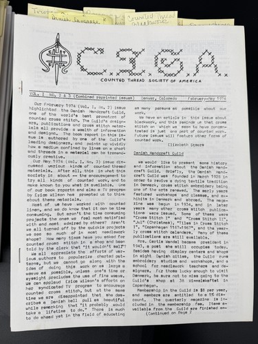Counted Thread Journal for Embroiderers, 66 Issues w/ Index, Feb 1974 - Mar 1992 - Picture 4 of 19