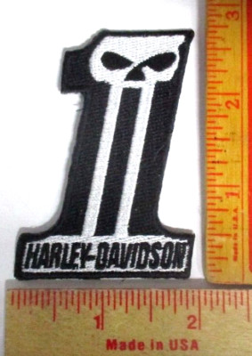 Harley #1 patch vintage collectible old HD motorcycle biker vest memorabilia