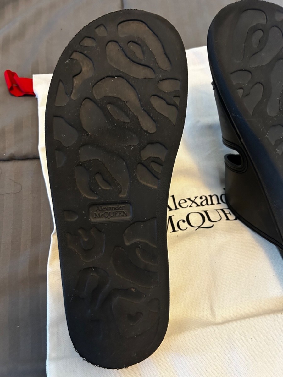 Alexander McQueen leather sandals for men size 10 used | eBay display picture 3