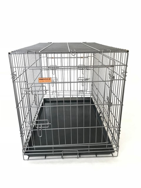 3 door dog crate kennel