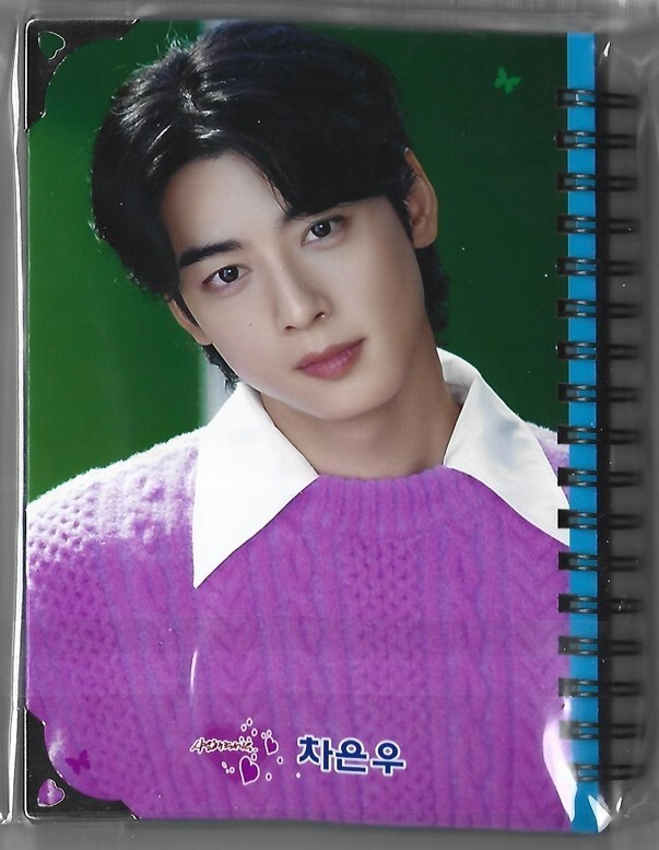Cha Eun Woo Photo Notebook K-Actor 2025.02 | eBay