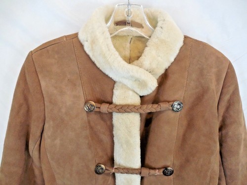VTG Womens Norm Thompson Sz 8 Shearling 