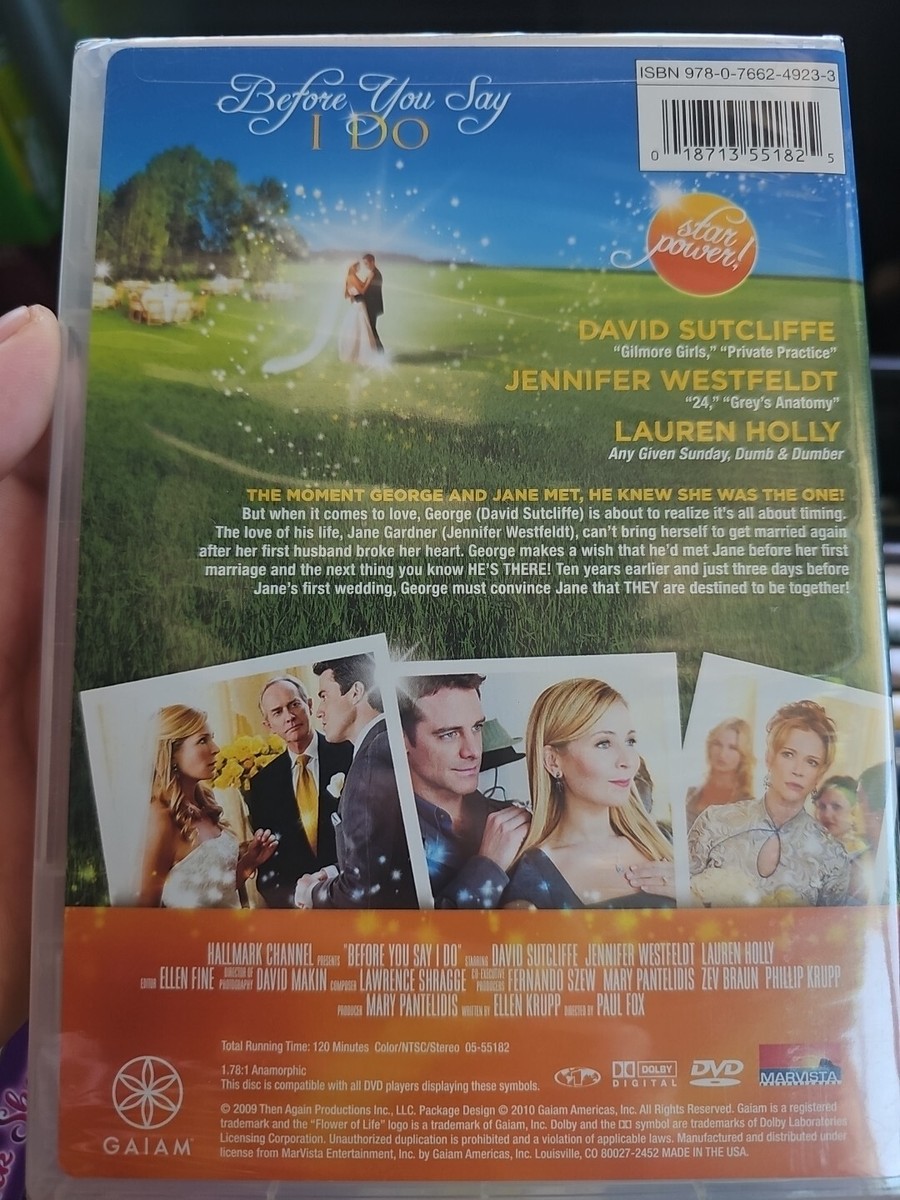 Before You Say I Do (DVD, 2010) Hallmark Channel Original