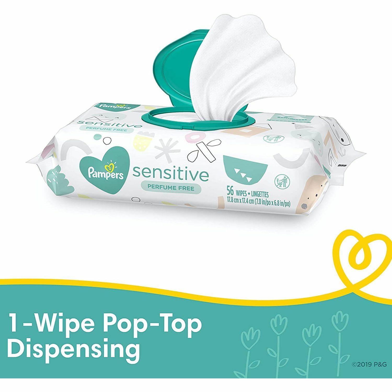 pampers pop top wipes