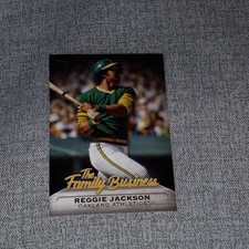 2019 Topps Update The Family Business #FB-25 Reggie Jackson #D /299